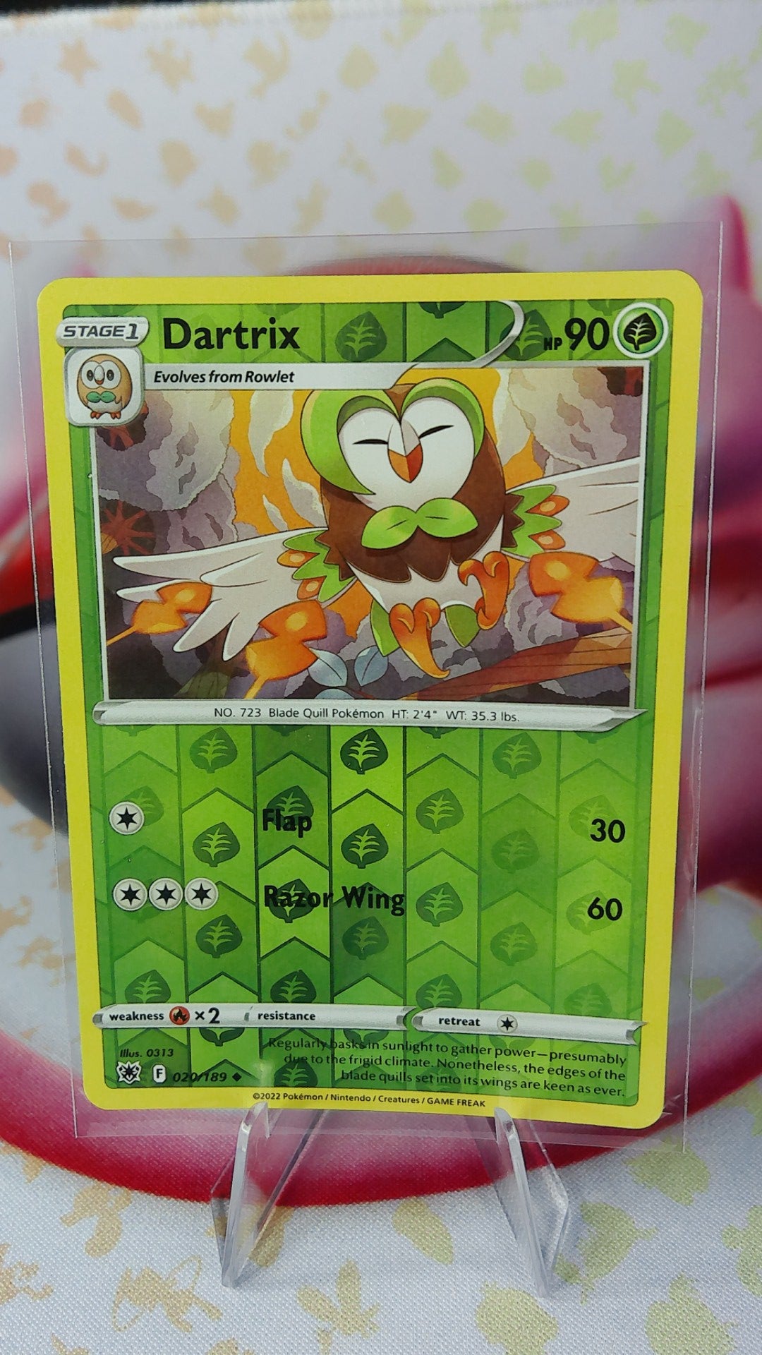 Dartrix 020/189 Astral Radiance RH