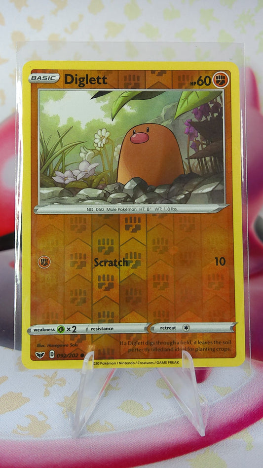 Diglett 092/202 Sword Shield RH