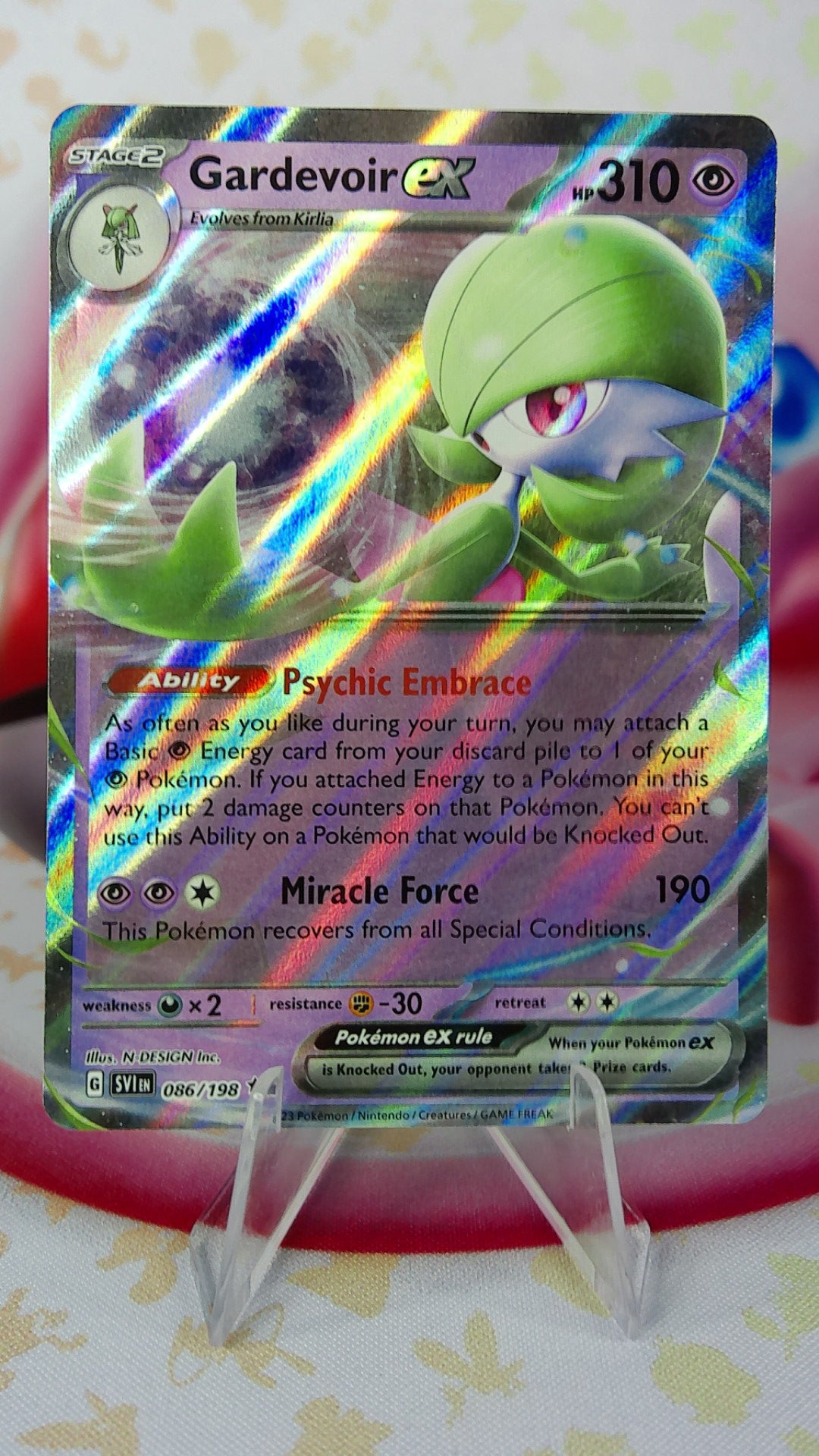 Gardevoir ex 086/198 Scarlet Violet