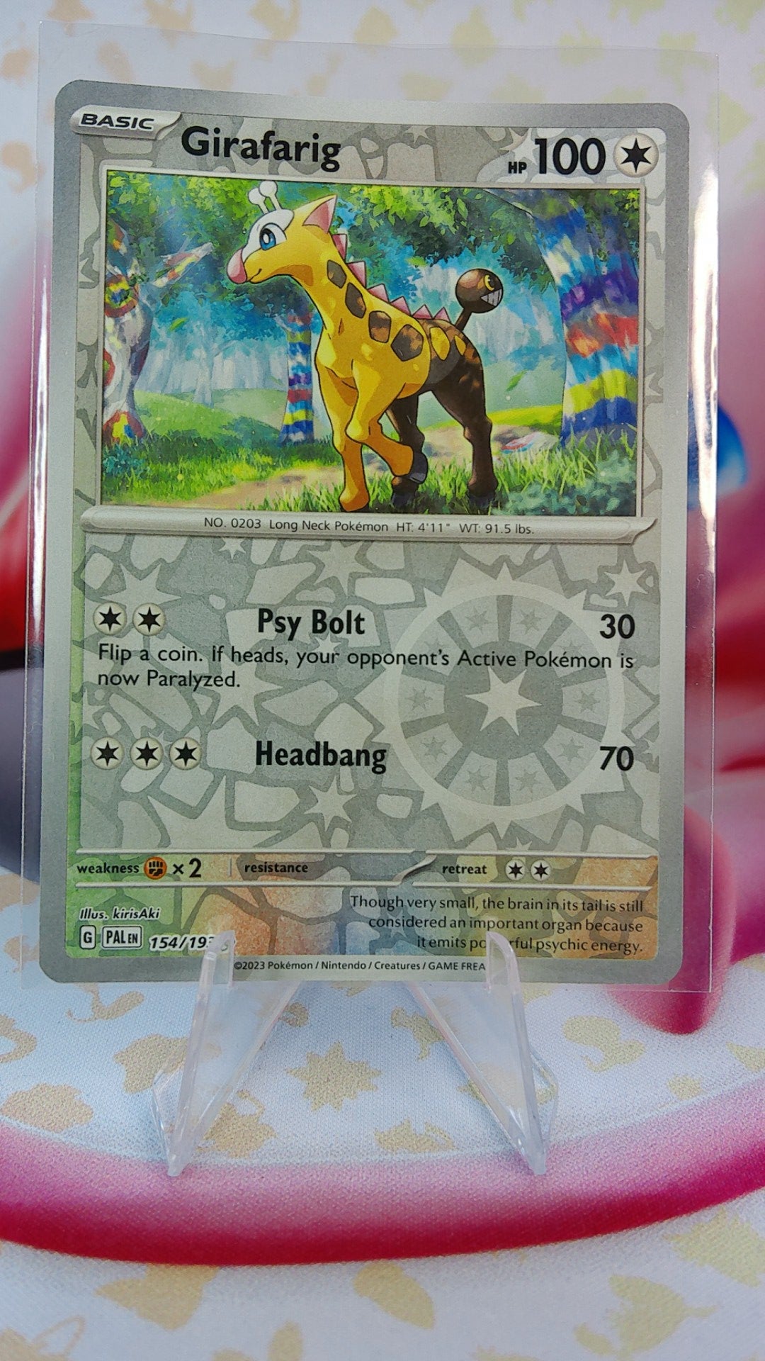 Girafarig 154/193 Paldea Evolved RH