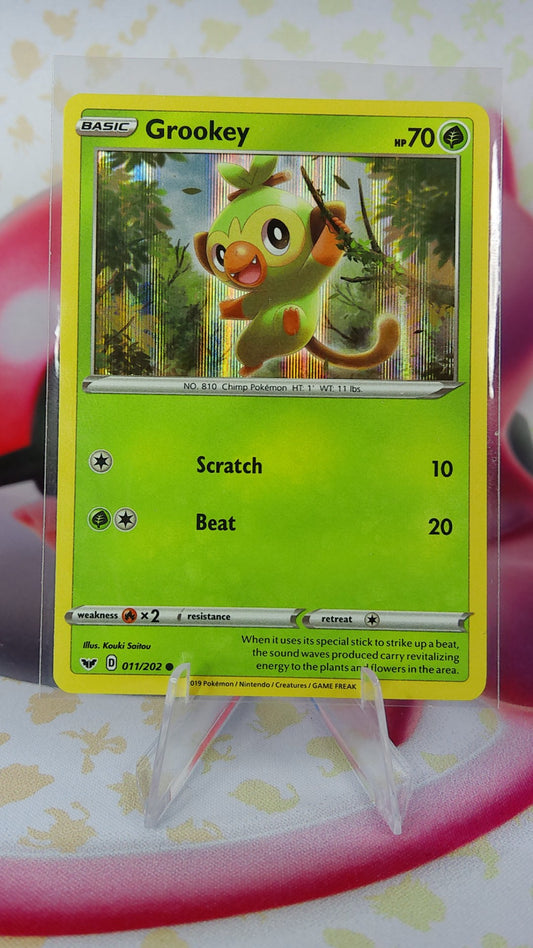 Grookey 011/202 Sword Shield Holo