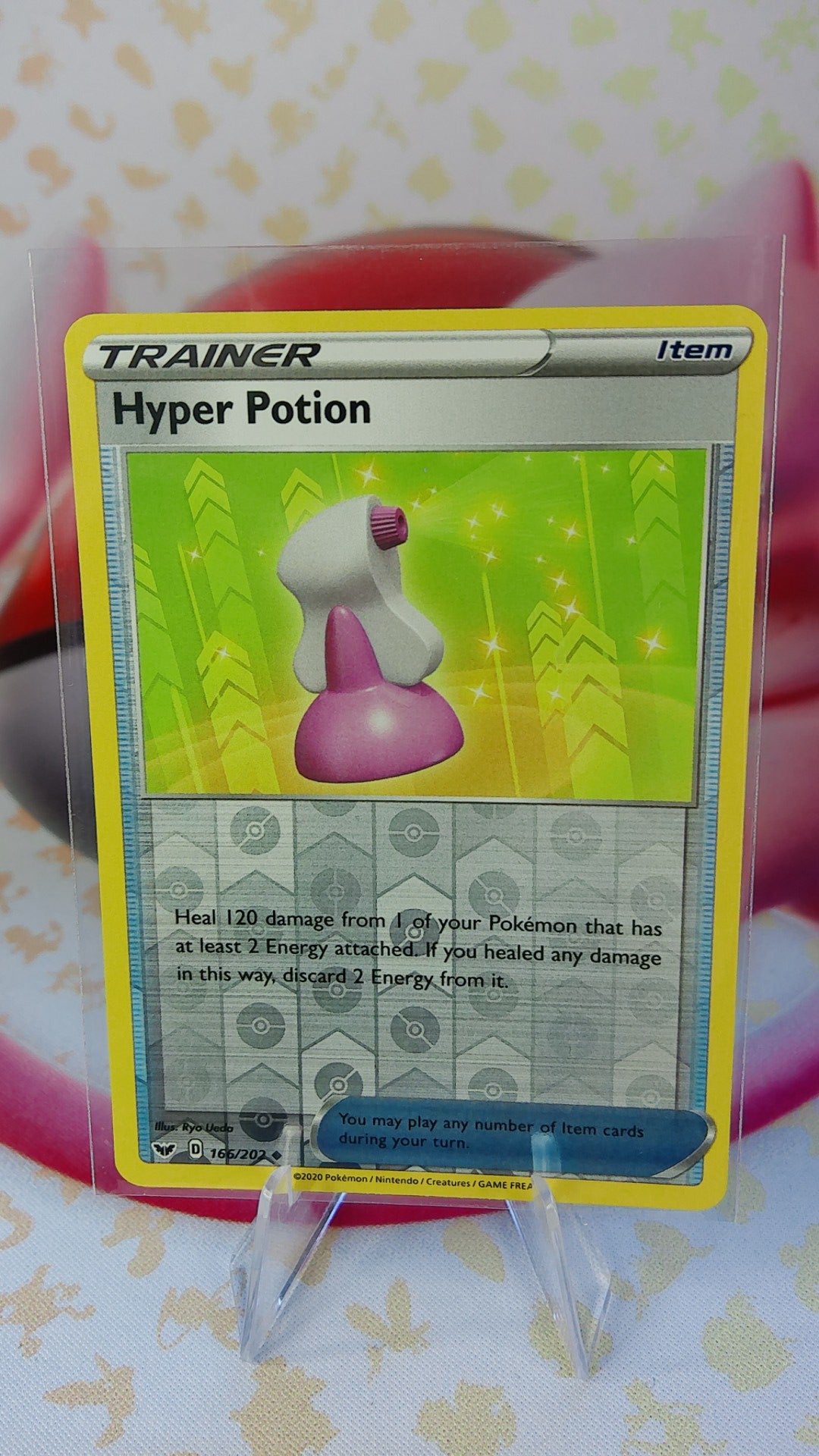Hyper Potion 166/202 Sword Shield Reverse Holo