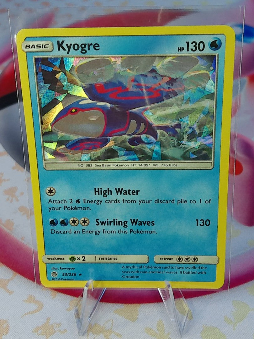 Kyogre 53/236 Cosmic Eclipse Holo