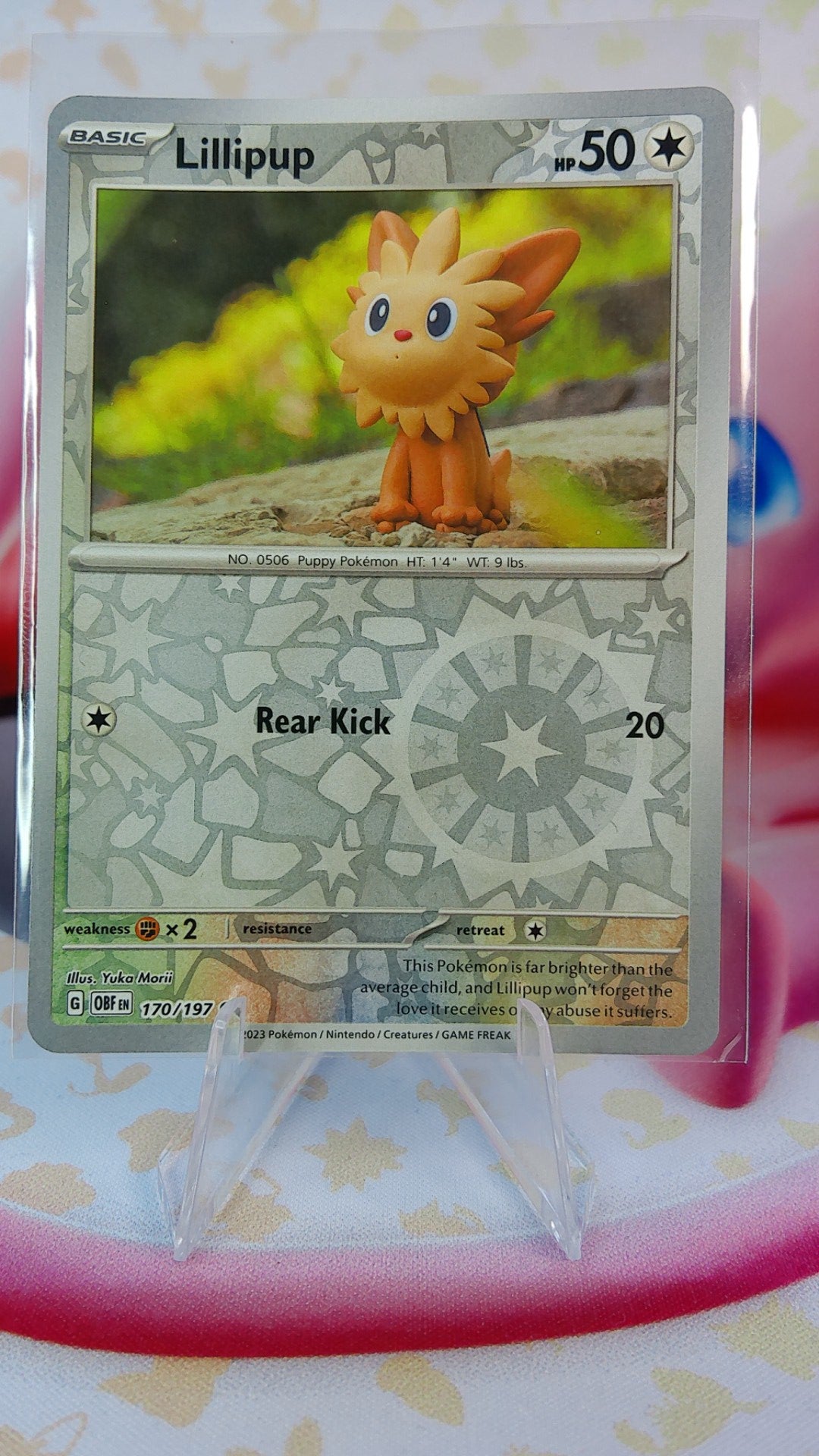 Lillipup 170/197 Obsidian Flames RH