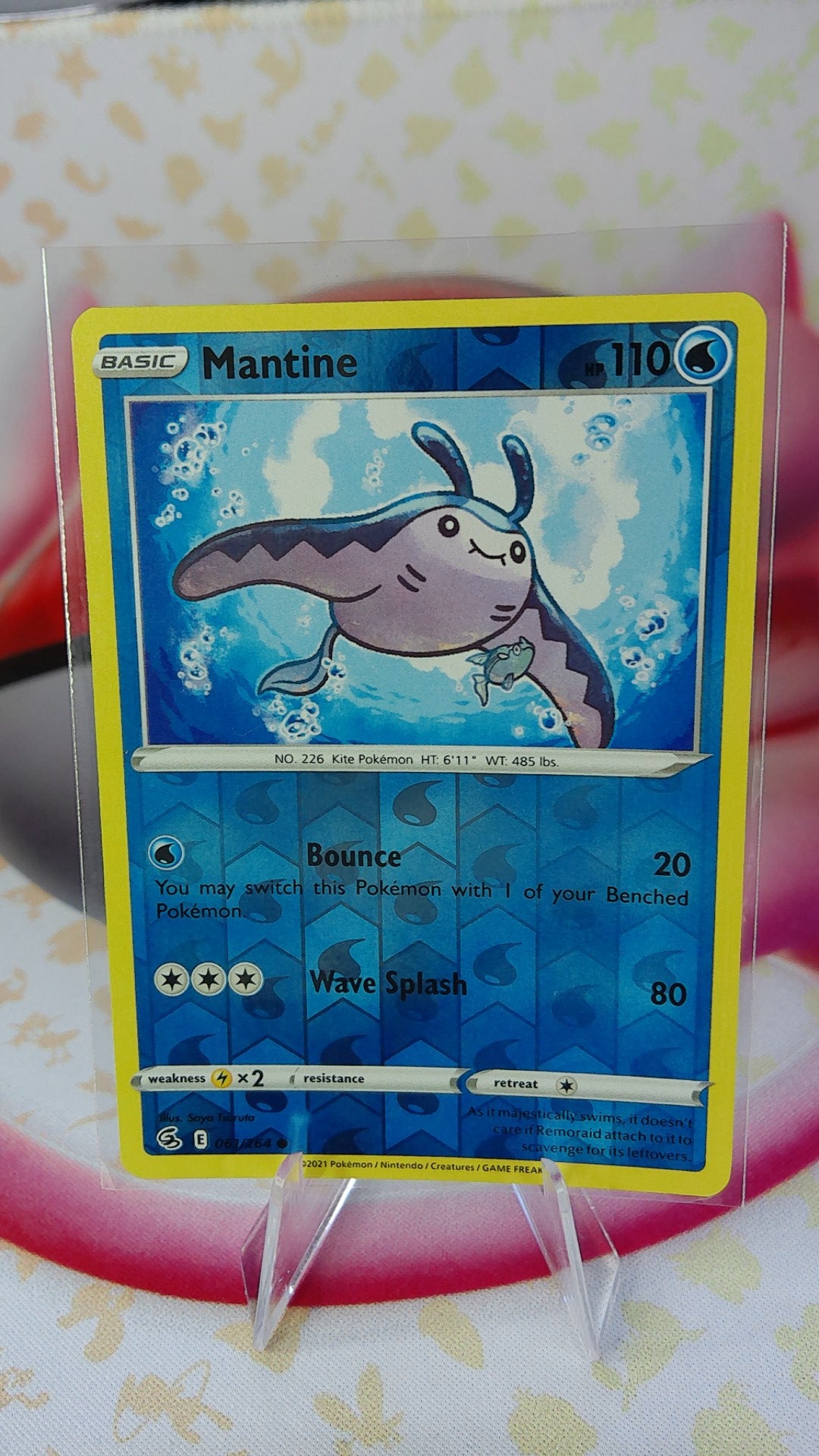 Mantine 061/264 Fusion Strike Reverse Holo
