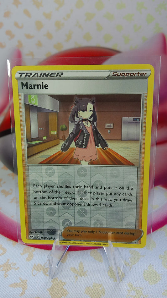 Marnie 169/202 Sword Shield Reverse Holo