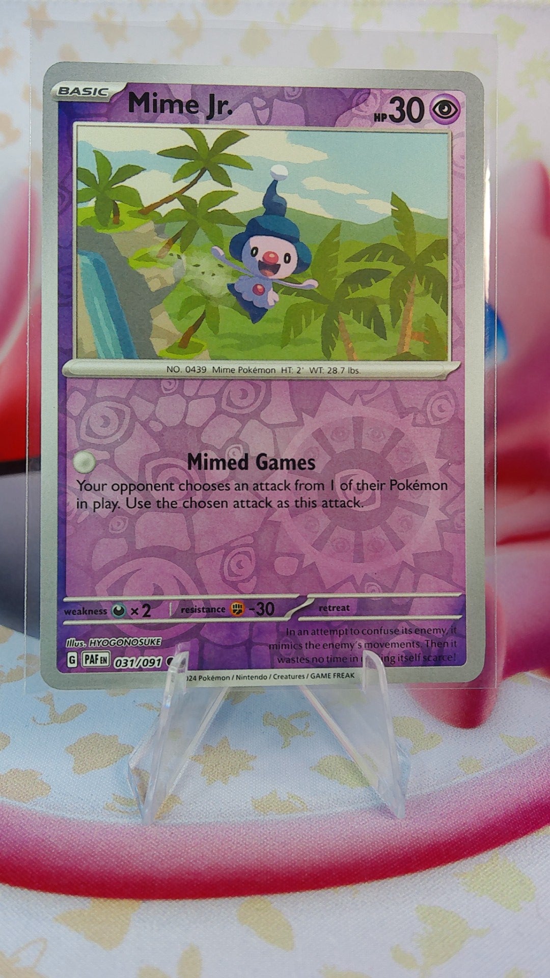 Mime Jr. 031/091 Paldean Fates RH