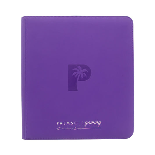 Palms Off Gaming Collector's Series 12 Pocket Binder - Purple