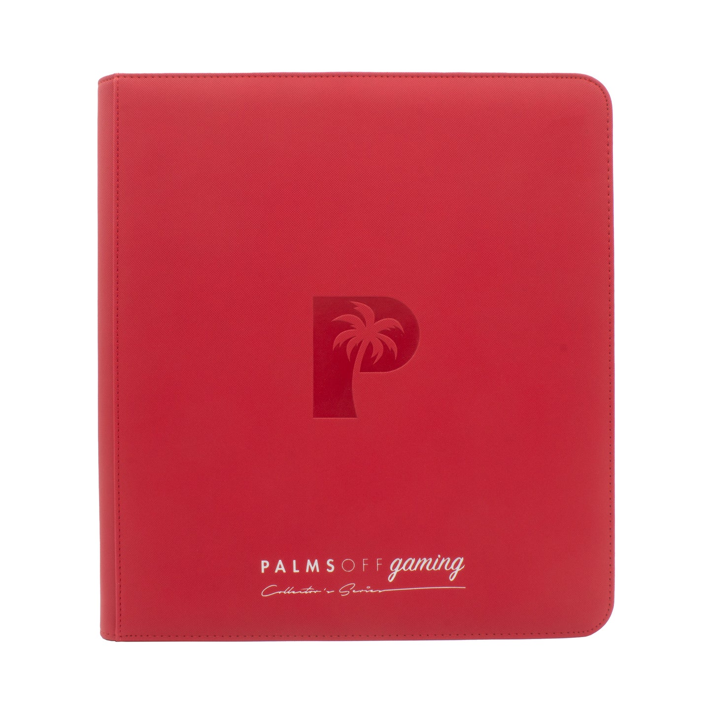 Palms Off Gaming Collector's Series 12 Pocket Binder - Red