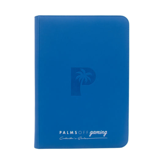 Palms Off Gaming Collector's Series 9 Pocket Binder - Blue