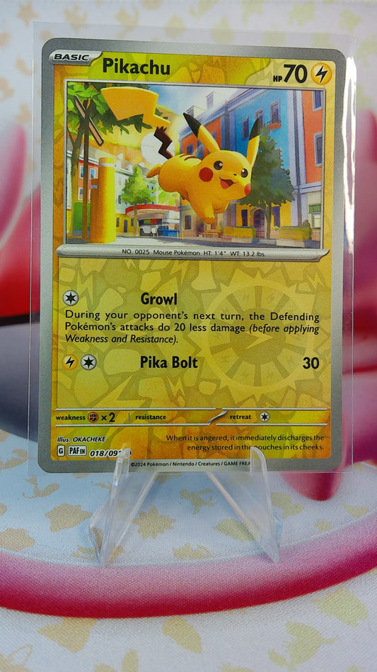 Pikachu 018/091 Paldean Fates RH