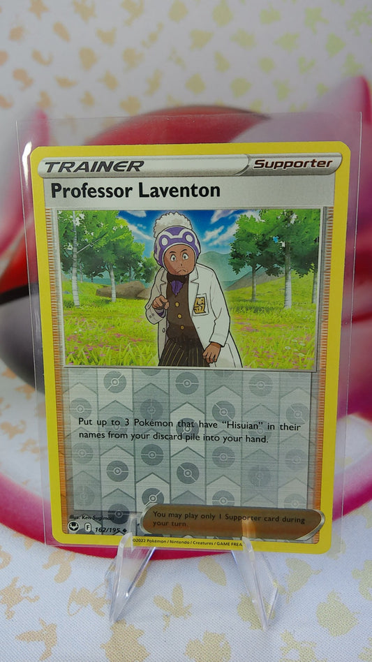 Professor Laventon 162/195 Silver Tempest Reverse Holo