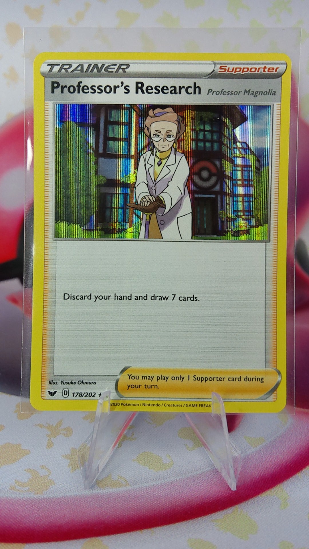 Professor's Research (Magnolia) 178/202 Sword Shield Holo