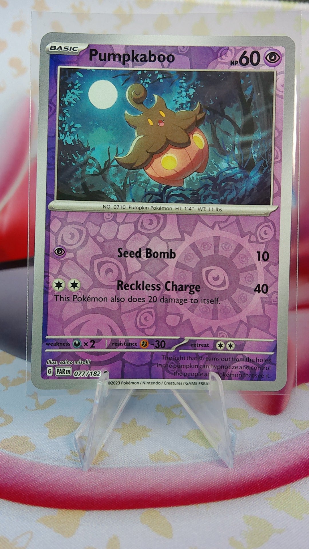 Pumpkaboo 077/182 Paradox Rift RH