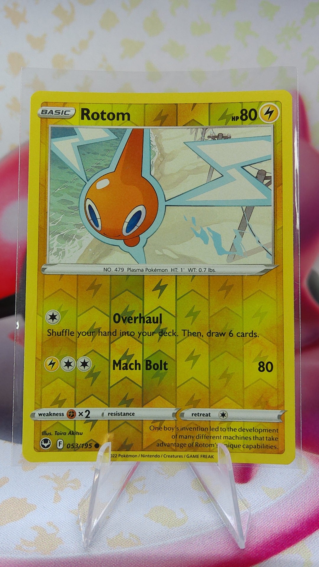 Rotom 053/195 Silver Tempest RH