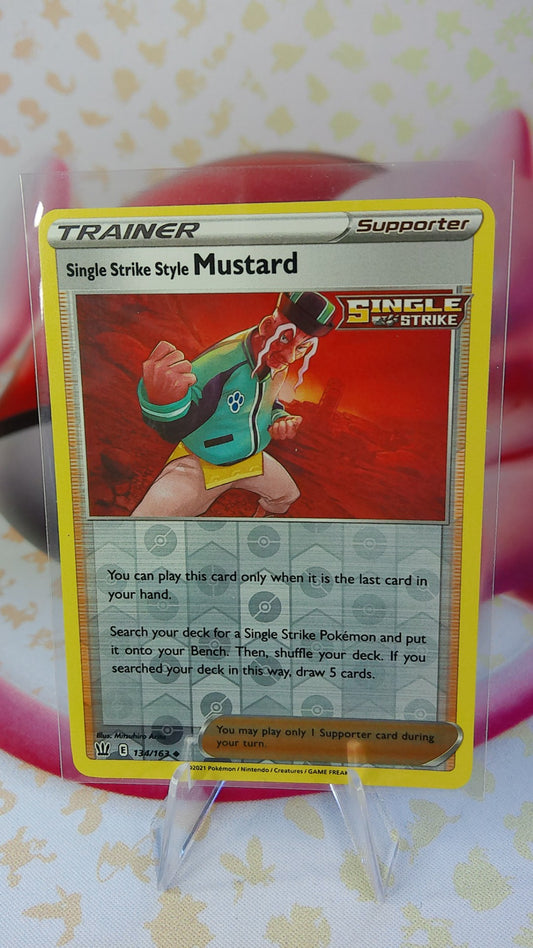 Single Strike Style Mustard 134/163 Battle Styles RH