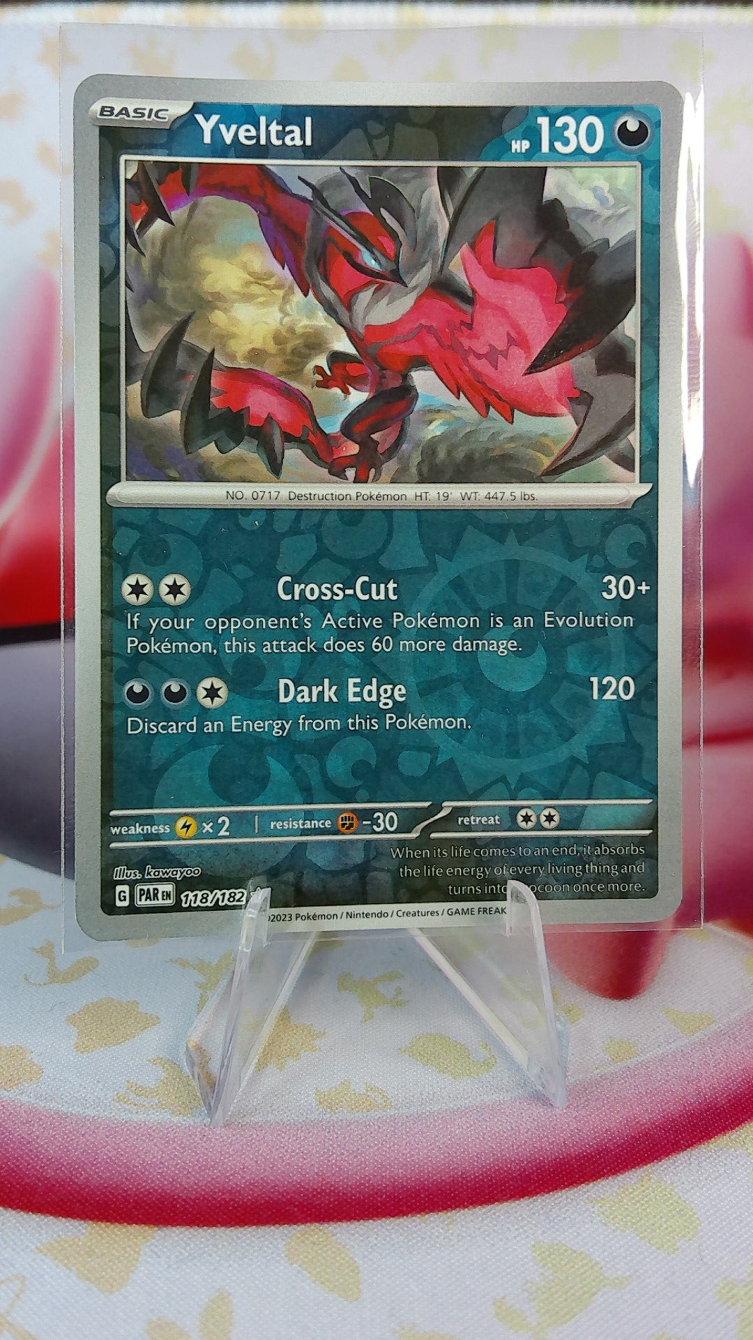 Yveltal 118/182 Paradox Rift RH